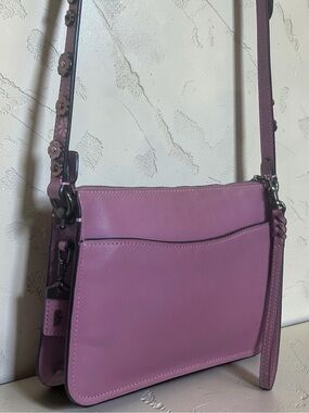 COACH 1941 Tea Rose Soho Glovetanned Leather Wristlet/Crossbody Bag